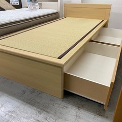 【愛品館 江戸川店 シングル】 NITORI（ニトリ） シングルベッド ID:153-018642-007