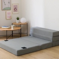 ニトリ ソファになるマットレス とすのこ（各2個セット）