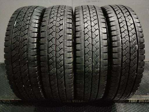 BS BRIDGESTONE BLIZZAK VL1 195/80R15 107/105L LT 15インチ スタッドレス 4本 22年製 ハイエース キャラバン等　(VTI897)