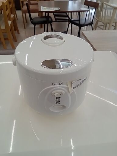 ★ジモティ割あり★ NEOVE 炊飯器３合 RRS-AT30WT   動作確認／クリーニング済み TC1767
