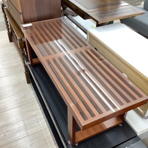 ガラストップネルソンベンチリプロダクトローテーブルのご紹介！（トレファク寝屋川）