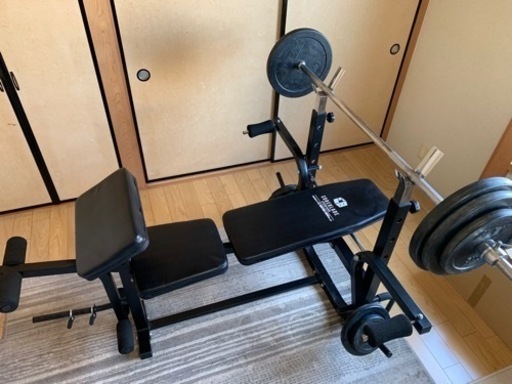 ファイティングロード　キングオブベンチ　バーベルセット