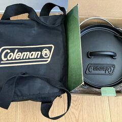 値下げしました！　キャンプ用品、コールマンダッチオーブンセット