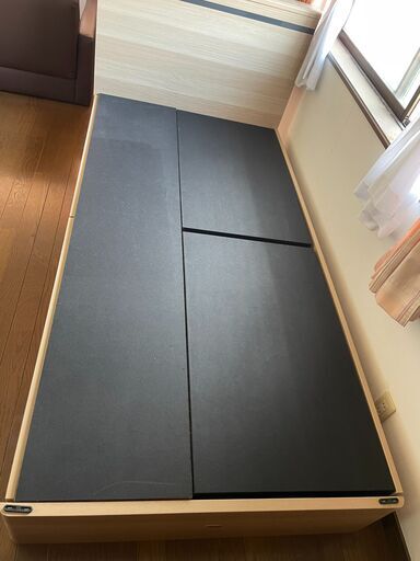 ナフコ　シングルベッドフレーム