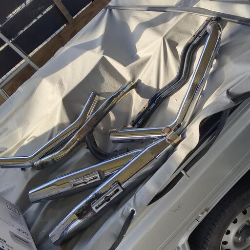 ハーレー　純正マフラー