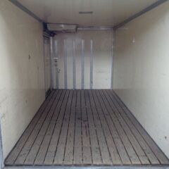 トラックコンテナ 箱 3500x1870x1950 横扉付 アルミバン 冷凍冷蔵 保冷 倉庫 物置 ガレージ 愛媛よりの画像