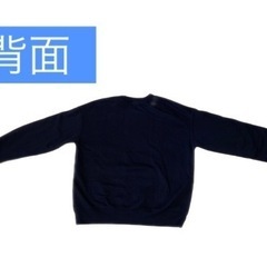 GU トレーナー　黒　Lサイズの画像