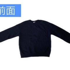 GU トレーナー　黒　Lサイズの画像