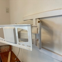 【取引完了】値下げ→２千円【テレビ壁掛金具】TVセッターフリース...