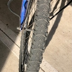 人気のドライド  子供自転車　ブルー　22インチ　の画像