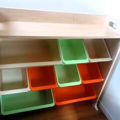 おもちゃ収納棚　アイリスオーヤマ TKTHR-39の画像