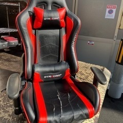 GTRacing 回転式リクライン ゲーミングチェア　座椅子