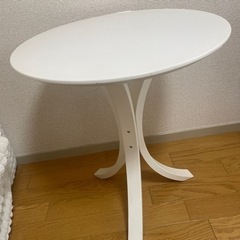 丸テーブル白