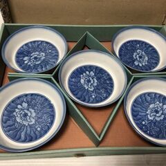 ▼0円あげます！【小鉢　5客セット　長期保管品　和食器　レトロ】...