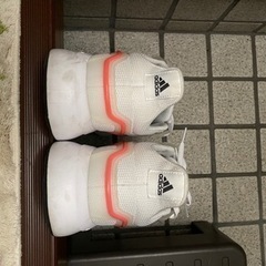 【3/16取引予定】adidas シューズ　白　29cmの画像