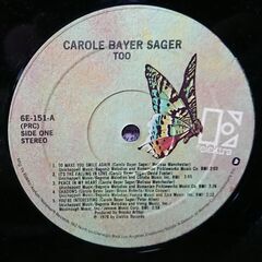 レコード￥500 Carole Bayer Sager – ...Tooの画像