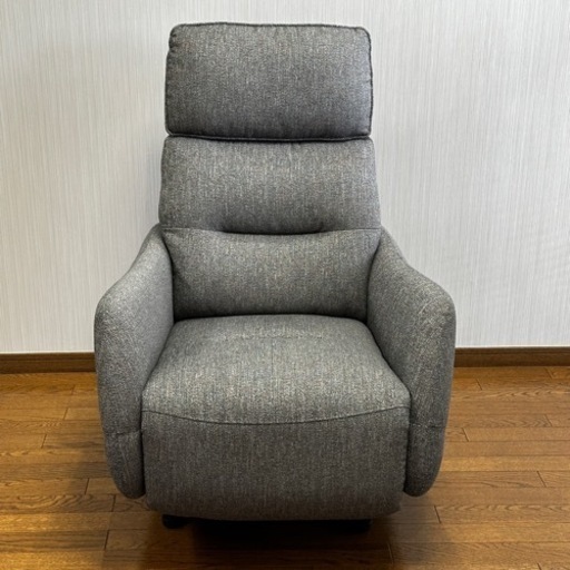 ニトリ 電動布張りリクライニングパーソナルチェア (2モーター LE01 DGY)