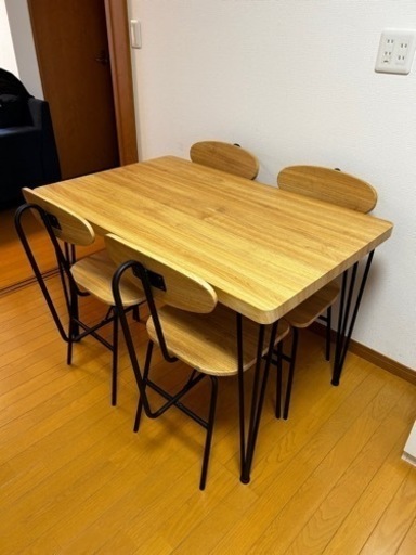 ダイニング5点セット　美品