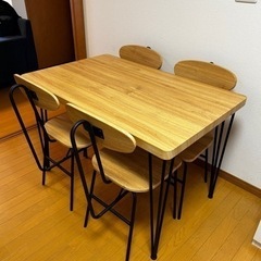 ダイニング5点セット　美品