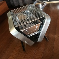 コールマン　ステンレスグリル　キャンプ　ソロキャンの画像