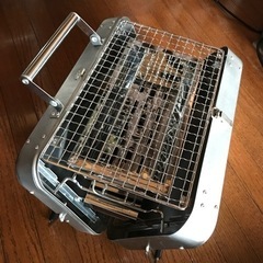 コールマン　ステンレスグリル　キャンプ　ソロキャンの画像