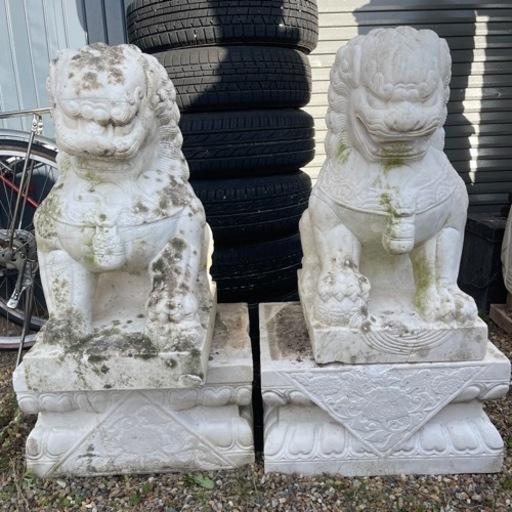 セット石飾り物高さ86cm幅46cm