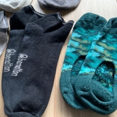 ショートソックス メンズ adidas他 7足セットでの画像