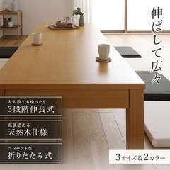 3/25に終了　ディノス　伸縮ローテーブルの画像