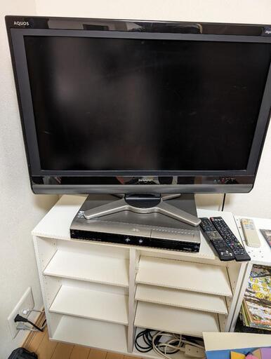 液晶テレビ　レコーダー