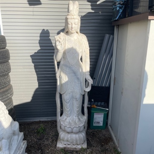 石飾り物高さ164cm