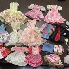 りかちゃん用　ドレス　服　まとめ売り 洋服 着せ替え人形 ドレス