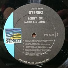 レコード￥500 Jackie DeShannon – Lonely Girlの画像