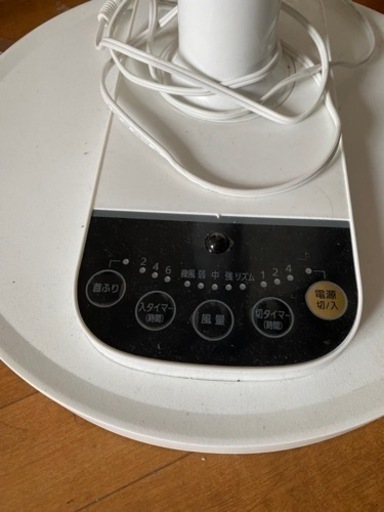 扇風機　静か 寝室 デスク キッチン 家電2020年製(ほぼ新品)