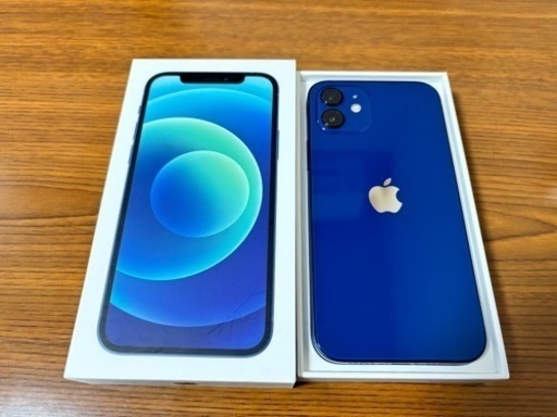 Apple iPhone 12 128GB ブルー　SIMフリー　バッテリー86%