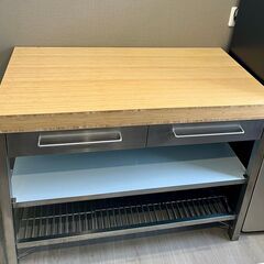 作業台　アイランド　IKEA イケア　RIMFORSA リムフォルサ