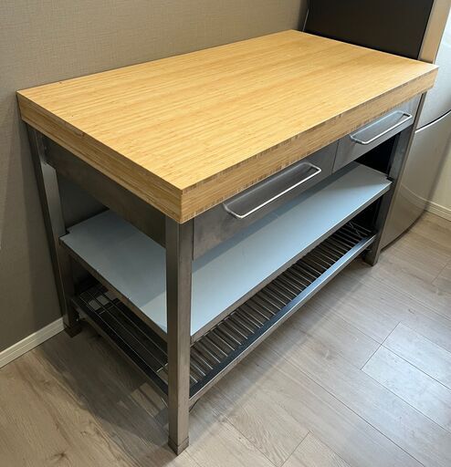 作業台 アイランド IKEA イケア RIMFORSA リムフォルサ