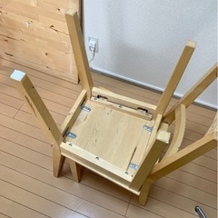 【無料】 IKEA ダイニングチェア 二脚セットの画像