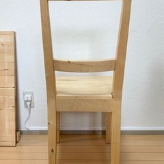 【無料】 IKEA ダイニングチェア 二脚セットの画像