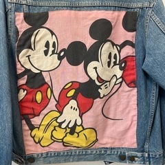古着 ディズニー デニムジャケット ジージャンの画像