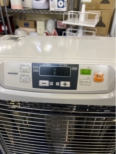 万代店　分解掃除済み　トヨトミ　FFストーブ　FR-V3602　