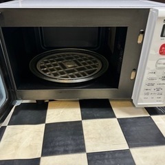 【リサイクルサービス八光】2018 年製　シャープ オーブンレンジ 15L ホワイト系 RE-S50A-Wの画像