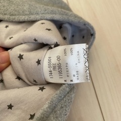 べべ　ポンチョ　子ども用上着の画像