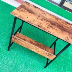 ヴィンテージ風  パソコンデスク 作業台 小さめ