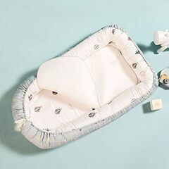 【新品・未使用】ベビーベッド ござです ベッドインベッド ベビーマット ベビーベッドのおむつシート の画像
