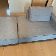 ソファーベッド　オッドマン付きの画像