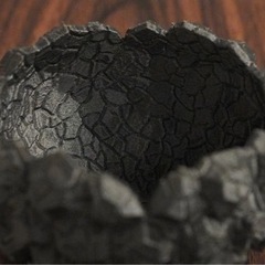NPot 3Dプリンター鉢　艶なしブラック NPot-002の画像