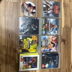 【お取終了】ps3本体　ソフト８本　電源ケーブル　コントローラー１つの画像