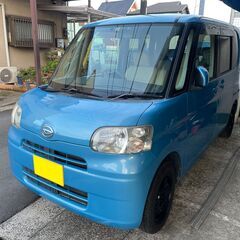 タント L375S 車検R8.2月 ブルー 左リア 電動スライド...