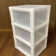 収納ケース　深型3段の画像