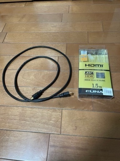 終了しました【開封のみ未使用】4K対応プレミアムハイスピードHDMIケーブル1.5m